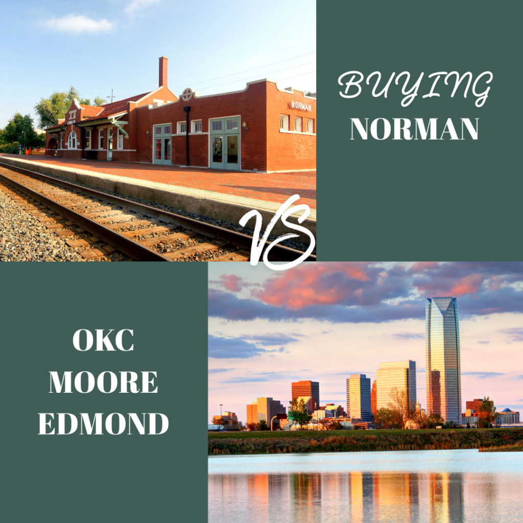 What’s the Real Difference Between Buying in Norman vs. Nearby OKC Suburbs Like Edmond or Moore?
